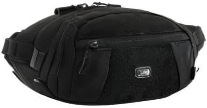 Military Tactical Mens Fanny Pack - Waist Belt Bag - Concealed Carry Fanny Pack For Men & Women Cross Body EDC Black