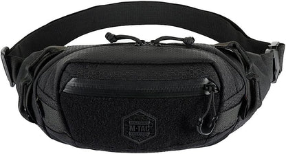 Military Tactical Mens Fanny Pack - Waist Belt Bag - Concealed Carry Fanny Pack For Men & Women Cross Body EDC Black