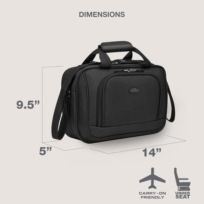 Rio 14" Travel Tote Bag, Lightweight 1200D Carry-On Bag for Women & Men