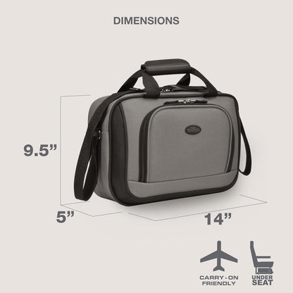 Rio 14" Travel Tote Bag, Lightweight 1200D Carry-On Bag for Women & Men