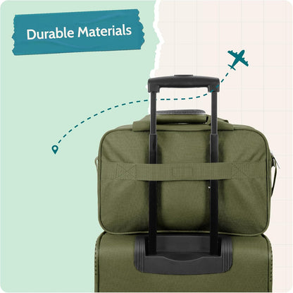 Rio 14" Travel Tote Bag, Lightweight 1200D Carry-On Bag for Women & Men