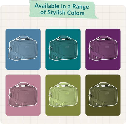 Rio 14" Travel Tote Bag, Lightweight 1200D Carry-On Bag for Women & Men