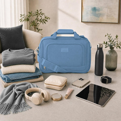 Rio 14" Travel Tote Bag, Lightweight 1200D Carry-On Bag for Women & Men
