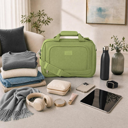 Rio 14" Travel Tote Bag, Lightweight 1200D Carry-On Bag for Women & Men