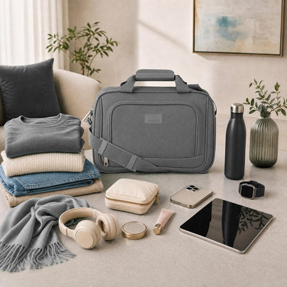 Rio 14" Travel Tote Bag, Lightweight 1200D Carry-On Bag for Women & Men