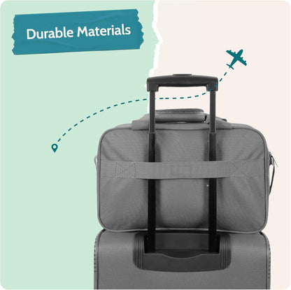 Rio 14" Travel Tote Bag, Lightweight 1200D Carry-On Bag for Women & Men