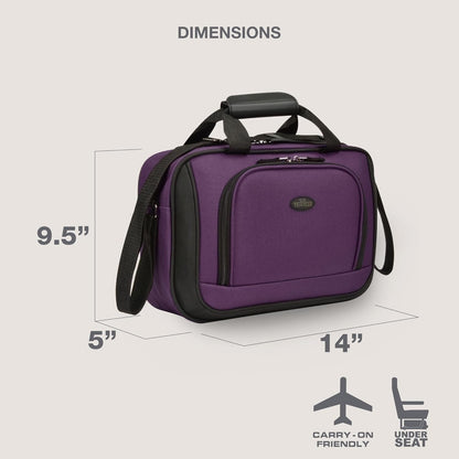 Rio 14" Travel Tote Bag, Lightweight 1200D Carry-On Bag for Women & Men