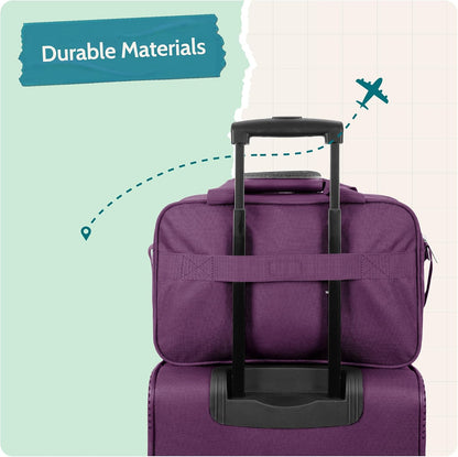 Rio 14" Travel Tote Bag, Lightweight 1200D Carry-On Bag for Women & Men