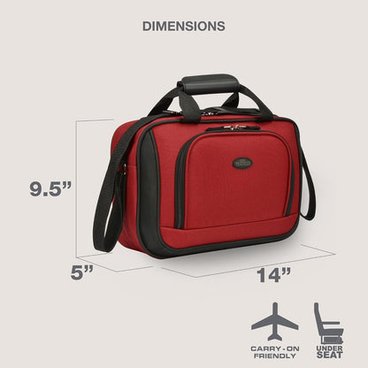 Rio 14" Travel Tote Bag, Lightweight 1200D Carry-On Bag for Women & Men