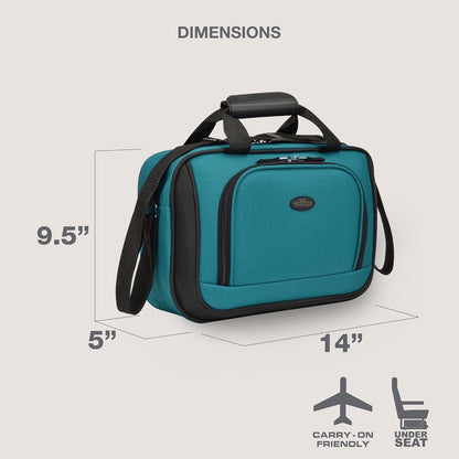 Rio 14" Travel Tote Bag, Lightweight 1200D Carry-On Bag for Women & Men