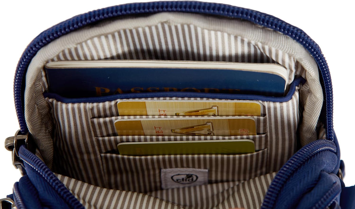 Anti-Theft Boho 2 Compartment Phone Crossbody