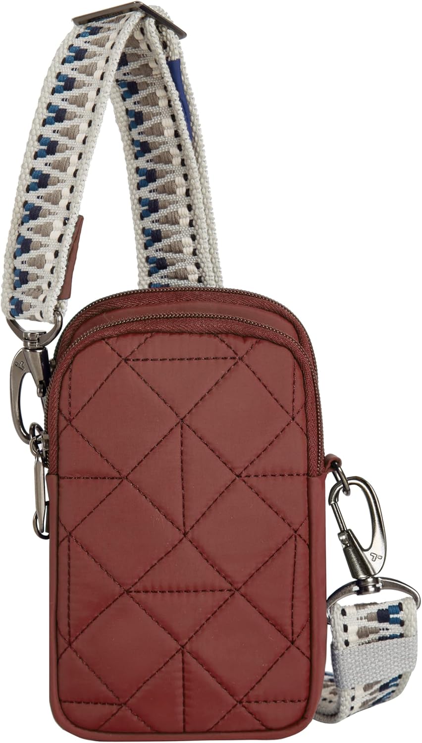 Anti-Theft Boho 2 Compartment Phone Crossbody