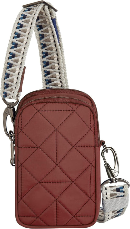 Anti-Theft Boho 2 Compartment Phone Crossbody