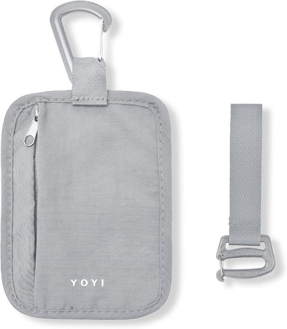 RFID Blocking Hidden Stash Clip, Travel Wallet Water-Repellent