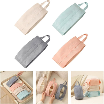 Water Travel Organiser with Carry Handle Foldable Storage for Clothes Cosmetics Toiletries Travel Underwear Storage Bag