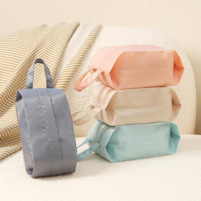 Water Travel Organiser with Carry Handle Foldable Storage for Clothes Cosmetics Toiletries Travel Underwear Storage Bag