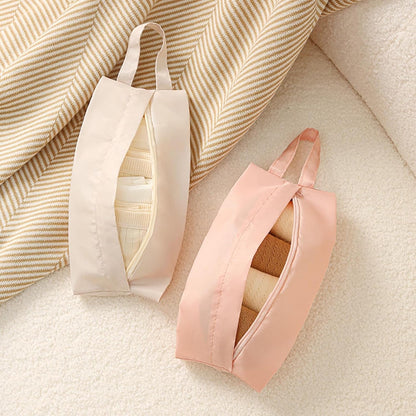 Water Travel Organiser with Carry Handle Foldable Storage for Clothes Cosmetics Toiletries Travel Underwear Storage Bag
