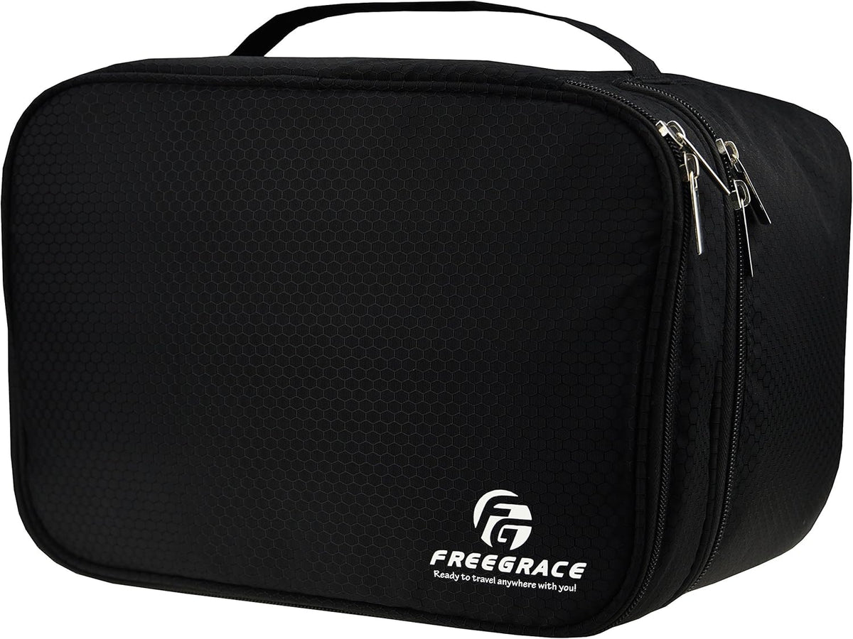 Travel Organizer Underwear Bag - Large Double Layer Packing Storage Bag – Fits Large Bra, Socks, Underpants, Cosmetic, Toiletry kit