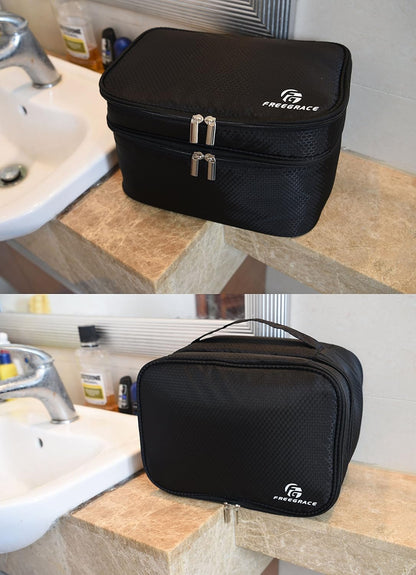 Travel Organizer Underwear Bag - Large Double Layer Packing Storage Bag – Fits Large Bra, Socks, Underpants, Cosmetic, Toiletry kit