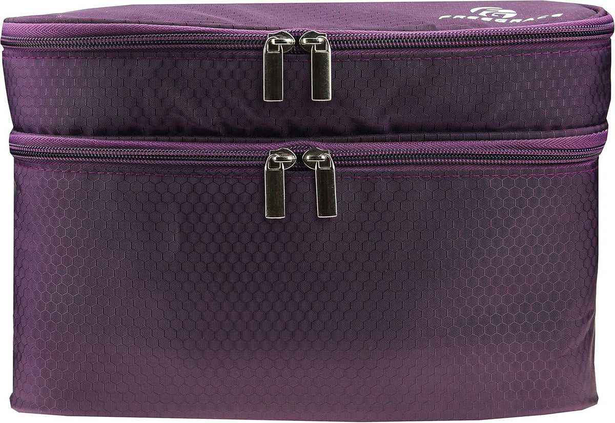 Travel Organizer Underwear Bag - Large Double Layer Packing Storage Bag – Fits Large Bra, Socks, Underpants, Cosmetic, Toiletry kit