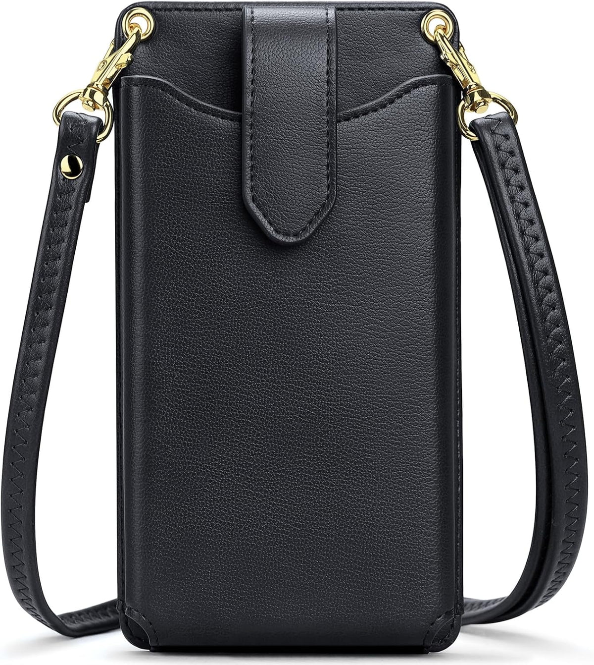 Small Crossbody Cell Phone Purse for Women Vegan Leather Crossbody Phone Bag with RFID Card Slots Adjustable Strap