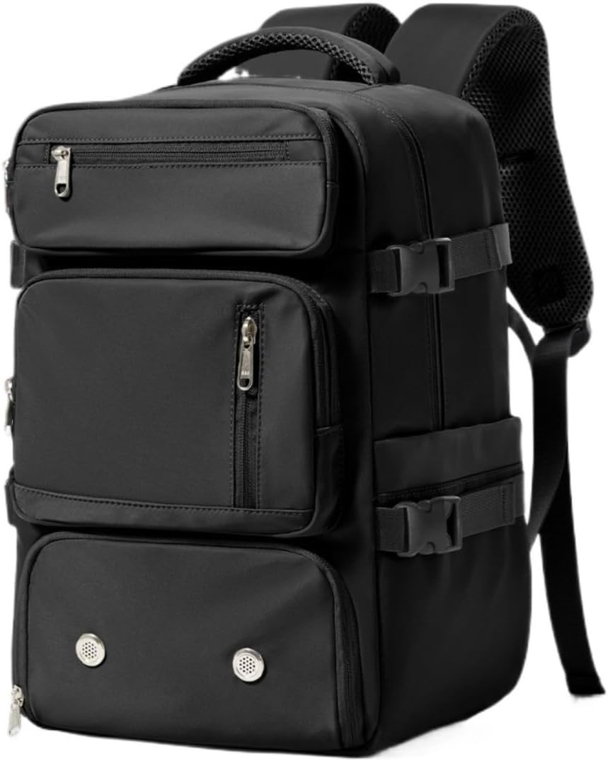 40x20x25cm Carry On Luggage Laptop Bag Anti-Theft Men Women's Bag For Sports Trekking Travel Backpack Cabin Bag(Beige)
