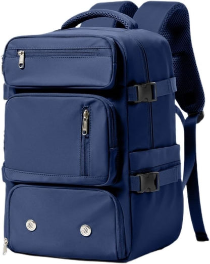 40x20x25cm Carry On Luggage Laptop Bag Anti-Theft Men Women's Bag For Sports Trekking Travel Backpack Cabin Bag(Beige)