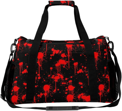 Foldable Carry On Travel Duffel Weekender Bag Lightweight Overnight Tote Bag for Men Women Sport