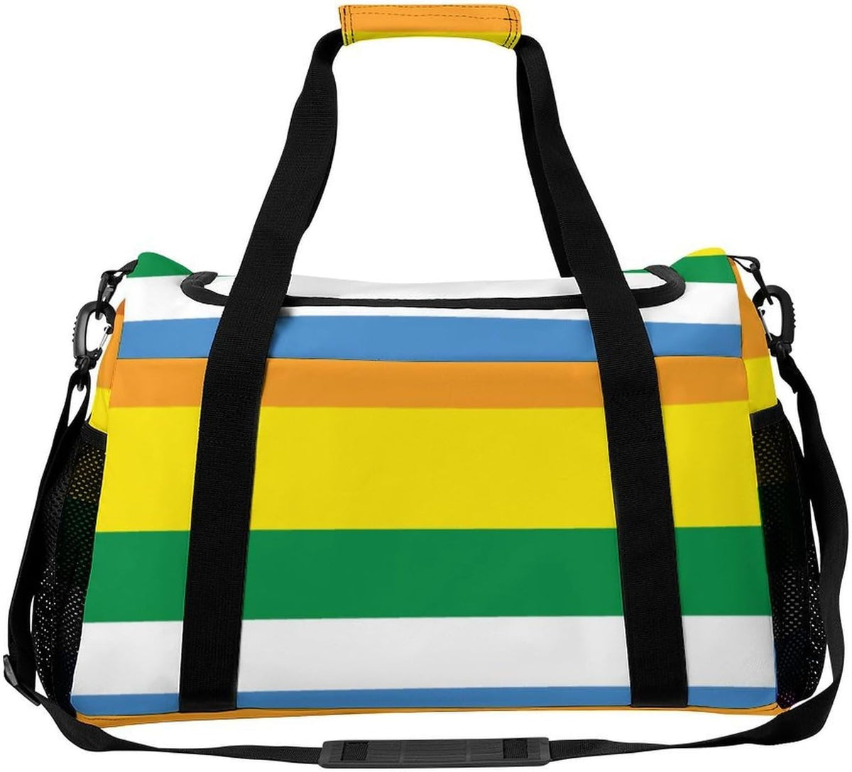 Foldable Carry On Travel Duffel Weekender Bag Lightweight Overnight Tote Bag for Men Women Sport