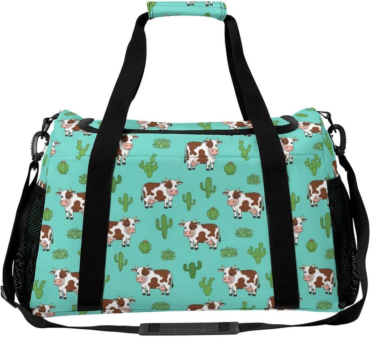 Foldable Carry On Travel Duffel Weekender Bag Lightweight Overnight Tote Bag for Men Women Sport