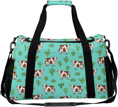 Foldable Carry On Travel Duffel Weekender Bag Lightweight Overnight Tote Bag for Men Women Sport