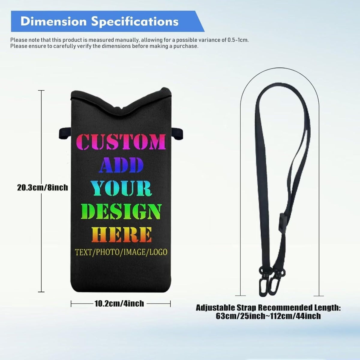 Women Men Crossbody Phone Bag Lightweight Neoprene Cellphone Case Waterproof Phone Carry Pouch for iPhone 15/14/ 13 Pro Max, for Samsung S24, S23+, A25, A35, Hummingbird Floral Pattern - Colors A