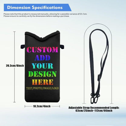 Women Men Crossbody Phone Bag Lightweight Neoprene Cellphone Case Waterproof Phone Carry Pouch for iPhone 15/14/ 13 Pro Max, for Samsung S24, S23+, A25, A35, Hummingbird Floral Pattern - Colors A