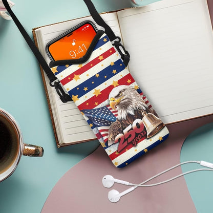 Women Men Crossbody Phone Bag Lightweight Neoprene Cellphone Case Waterproof Phone Carry Pouch for iPhone 15/14/ 13 Pro Max, for Samsung S24, S23+, A25, A35, Hummingbird Floral Pattern - Colors A