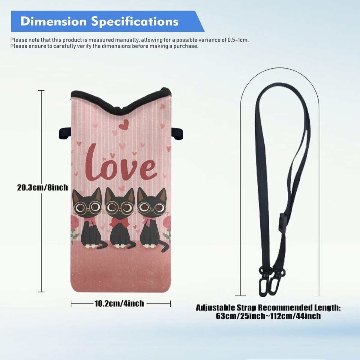 Women Men Crossbody Phone Bag Lightweight Neoprene Cellphone Case Waterproof Phone Carry Pouch for iPhone 15/14/ 13 Pro Max, for Samsung S24, S23+, A25, A35, Hummingbird Floral Pattern - Colors A
