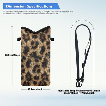 Women Men Crossbody Phone Bag Lightweight Neoprene Cellphone Case Waterproof Phone Carry Pouch for iPhone 15/14/ 13 Pro Max, for Samsung S24, S23+, A25, A35, Hummingbird Floral Pattern - Colors A