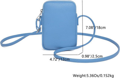 Small Crossbody Cell Phone Purse for Women Lightweight Shoulder Wallet Bag with Card Slots - Colors A