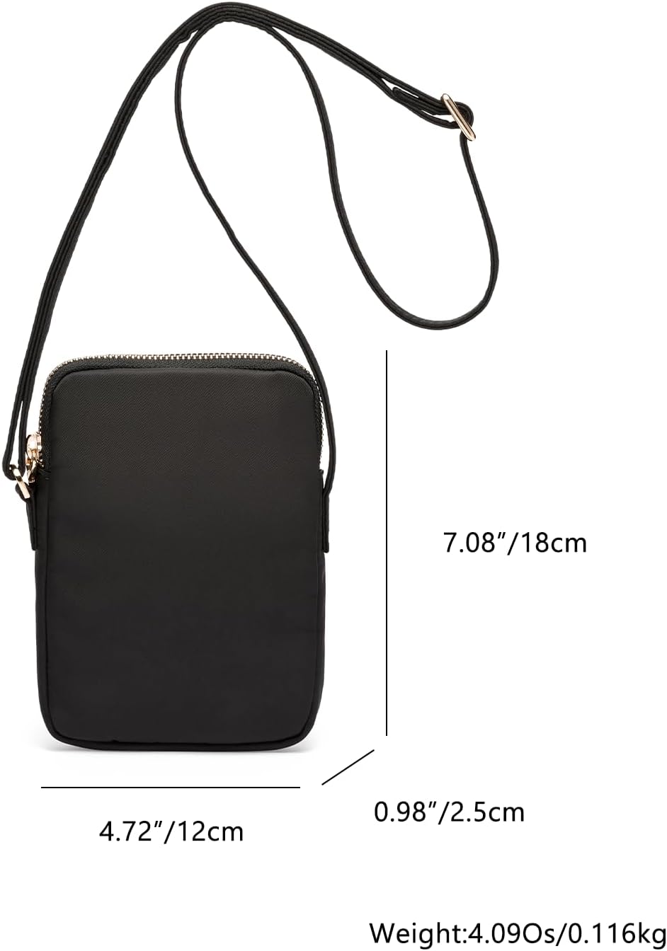 Small Crossbody Cell Phone Purse for Women Lightweight Shoulder Wallet Bag with Card Slots - Colors A