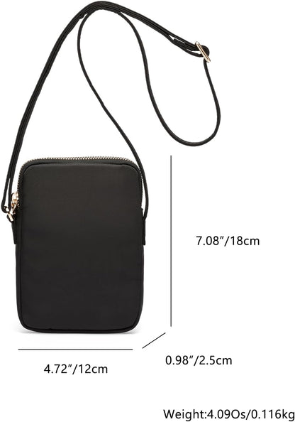 Small Crossbody Cell Phone Purse for Women Lightweight Shoulder Wallet Bag with Card Slots - Colors A