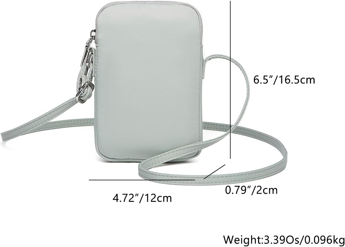 Small Crossbody Cell Phone Purse for Women Lightweight Shoulder Wallet Bag with Card Slots - Colors A