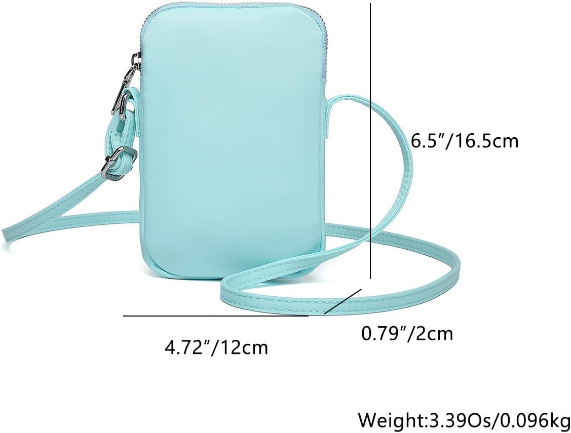 Small Crossbody Cell Phone Purse for Women Lightweight Shoulder Wallet Bag with Card Slots - Colors A