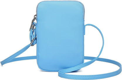 Small Crossbody Cell Phone Purse for Women Lightweight Shoulder Wallet Bag with Card Slots - Colors A