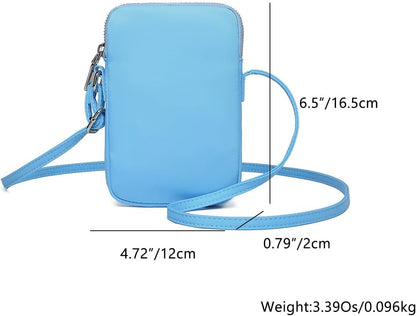 Small Crossbody Cell Phone Purse for Women Lightweight Shoulder Wallet Bag with Card Slots - Colors A