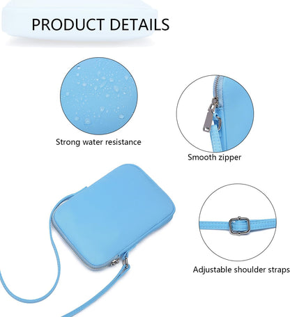 Small Crossbody Cell Phone Purse for Women Lightweight Shoulder Wallet Bag with Card Slots - Colors A