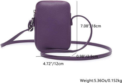 Small Crossbody Cell Phone Purse for Women Lightweight Shoulder Wallet Bag with Card Slots - Colors A