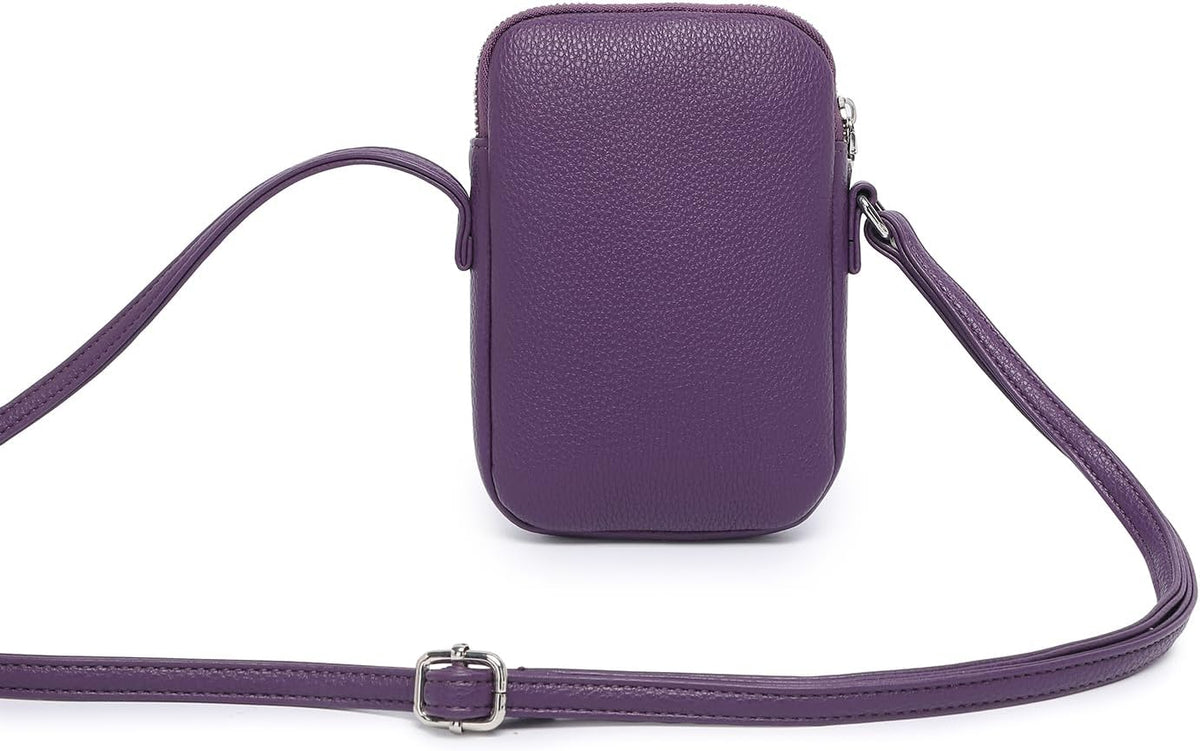Small Crossbody Cell Phone Purse for Women Lightweight Shoulder Wallet Bag with Card Slots - Colors A