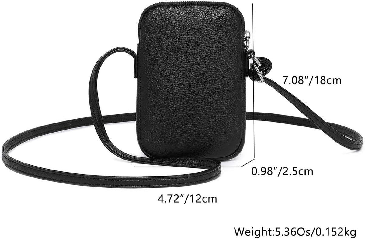 Small Crossbody Cell Phone Purse for Women Lightweight Shoulder Wallet Bag with Card Slots - Colors A