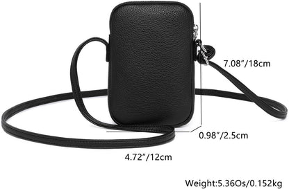 Small Crossbody Cell Phone Purse for Women Lightweight Shoulder Wallet Bag with Card Slots - Colors A