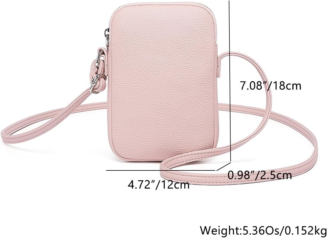 Small Crossbody Cell Phone Purse for Women Lightweight Shoulder Wallet Bag with Card Slots - Colors A
