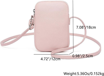 Small Crossbody Cell Phone Purse for Women Lightweight Shoulder Wallet Bag with Card Slots - Colors A